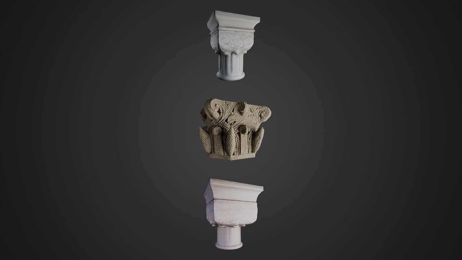 Capiteles andalusíes